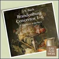 Bach. Brandenburg concertos. Il Giardino Armonico (2 CD)